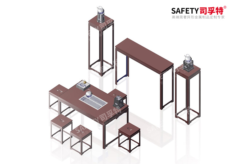 從“火塘烤茶”到“圍爐煮茶”，傳承中華茶文化 [精制鋼圍爐茶桌|炭火爐](圖6)