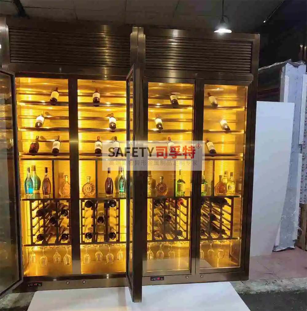 不銹鋼酒柜款式多樣，美觀時(shí)尚，經(jīng)久耐用(圖3)