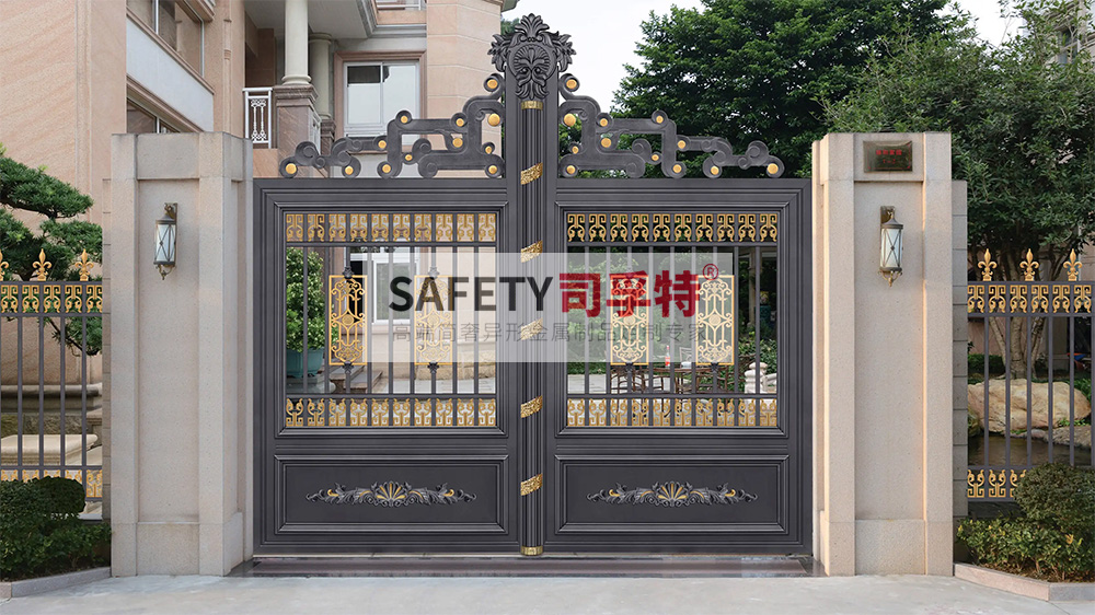 別墅大門用什么材質(zhì)好？[別墅銅門，鋁藝別墅大門](圖5)