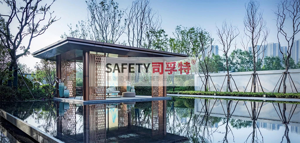 庭院景觀設(shè)計(jì):精制不銹鋼(鋁藝)涼亭搭配智能遮陽(yáng)(圖2) 庭院景觀設(shè)計(jì):精制不銹鋼(鋁藝)涼亭搭配智能遮陽(yáng)(圖2)