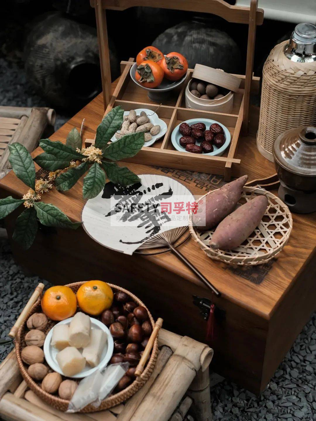 圍爐配萬物，煮茶煮酒又烤秋[司孚特圍爐茶桌，炭火爐，精制鋼圍爐](圖1)