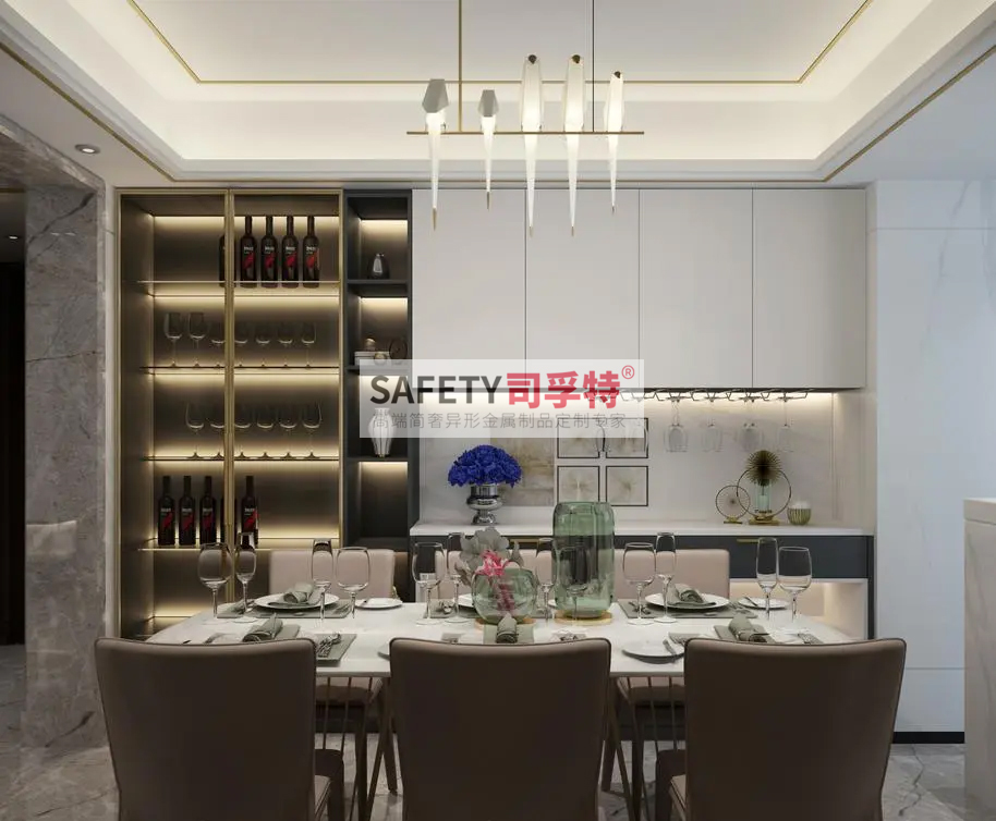 不銹鋼酒柜作用大嗎？小家庭裝修能不能裝(圖4)